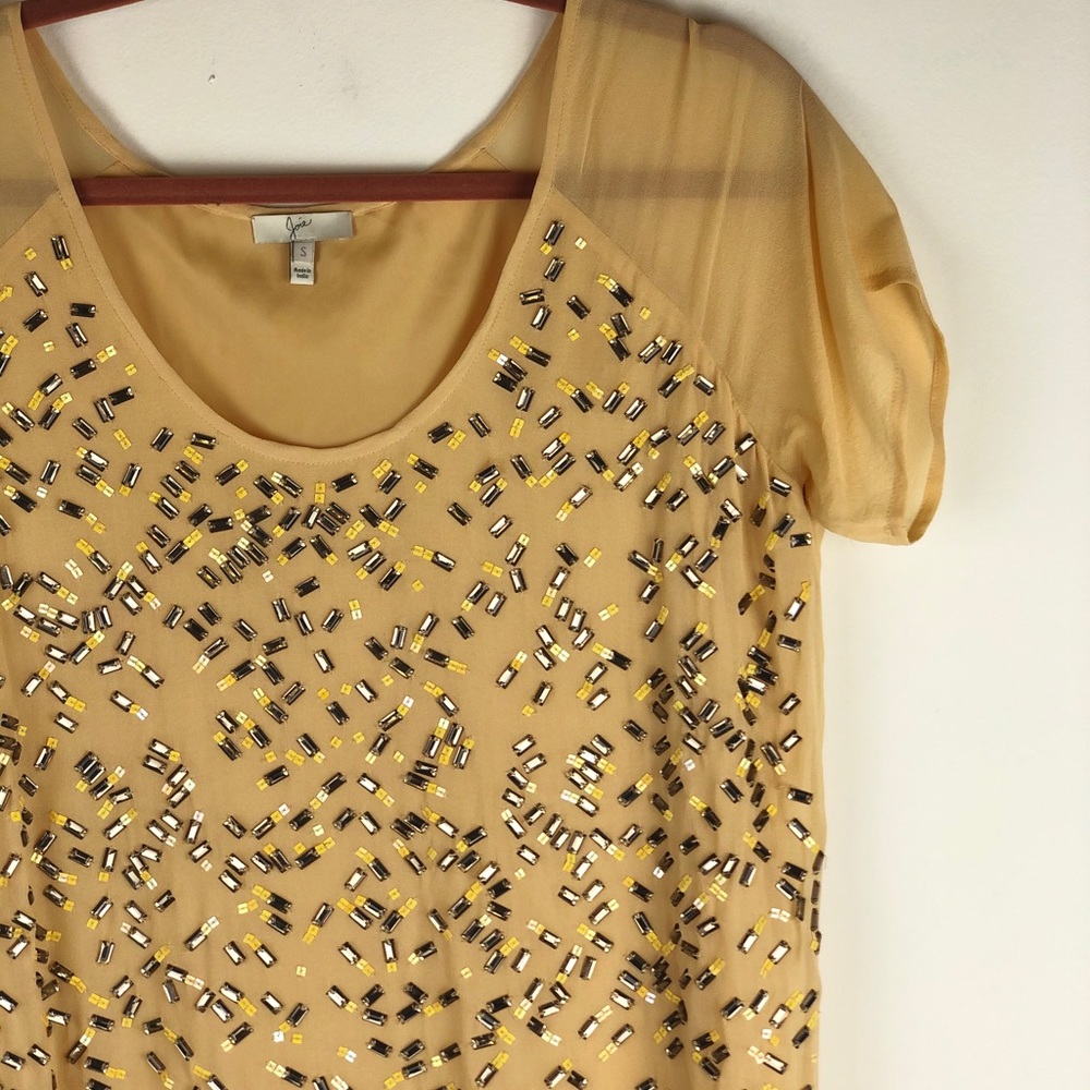Joie mini silk dress - small